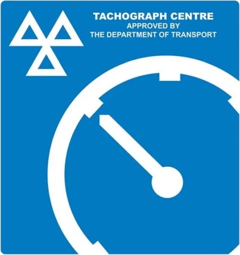 Tachograph centre approved sign